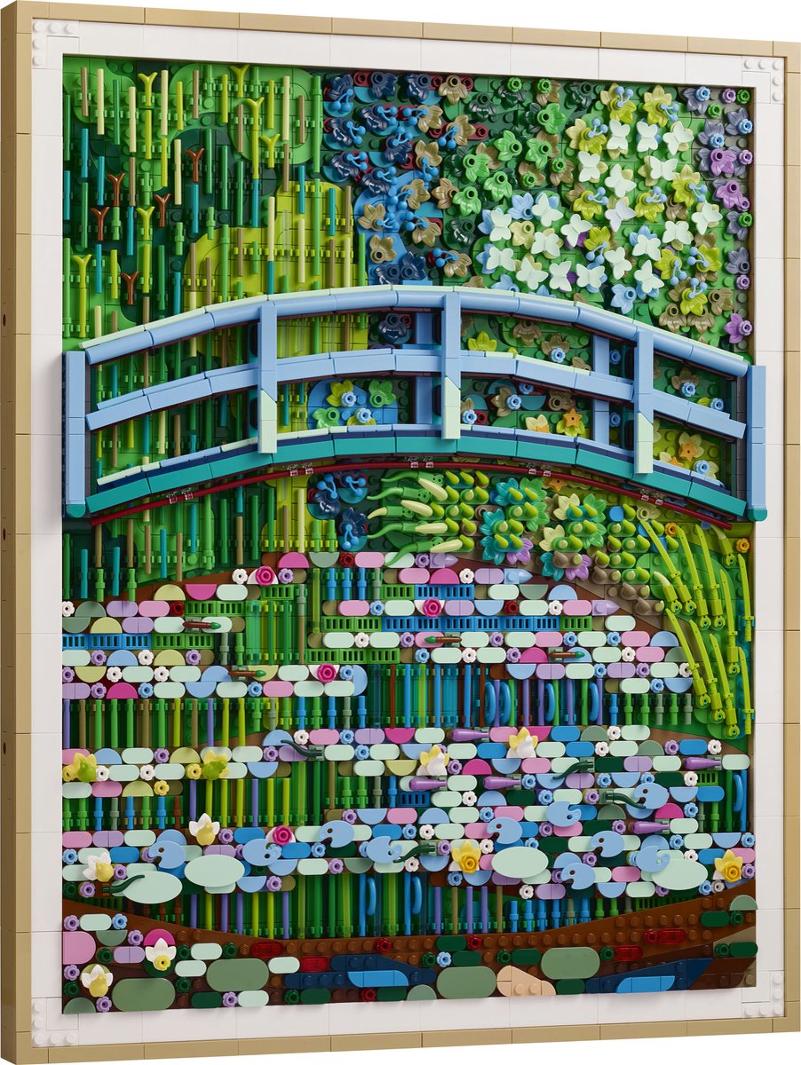 LEGO® Art Claude Monet – Brug over een Vijver met Waterlelies 31220 – foto 4