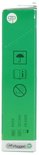Groene verpakking met 'gp' logo en symbolen voor gebruik en leeftijd. REF 6002, LOT 25/1324, 08-2028.