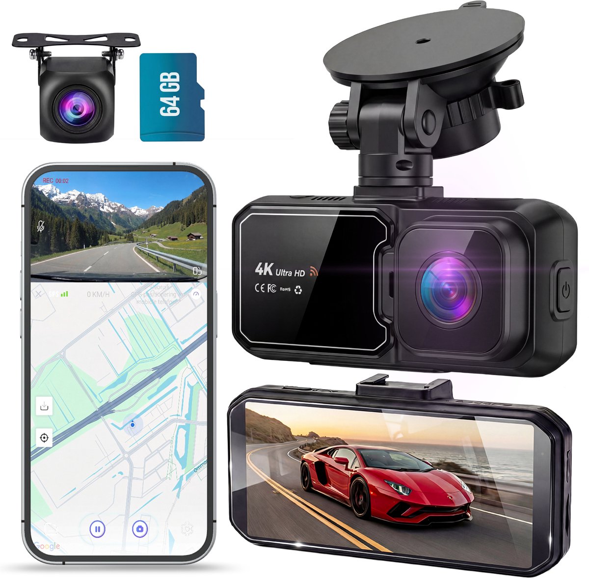 Senzo Dashcam voor Auto