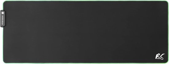 XL Gaming Muispad met RGB LED Verlichting en Antislip Onderkant voor Optische Muis en Toetsenbord — afbeelding 5