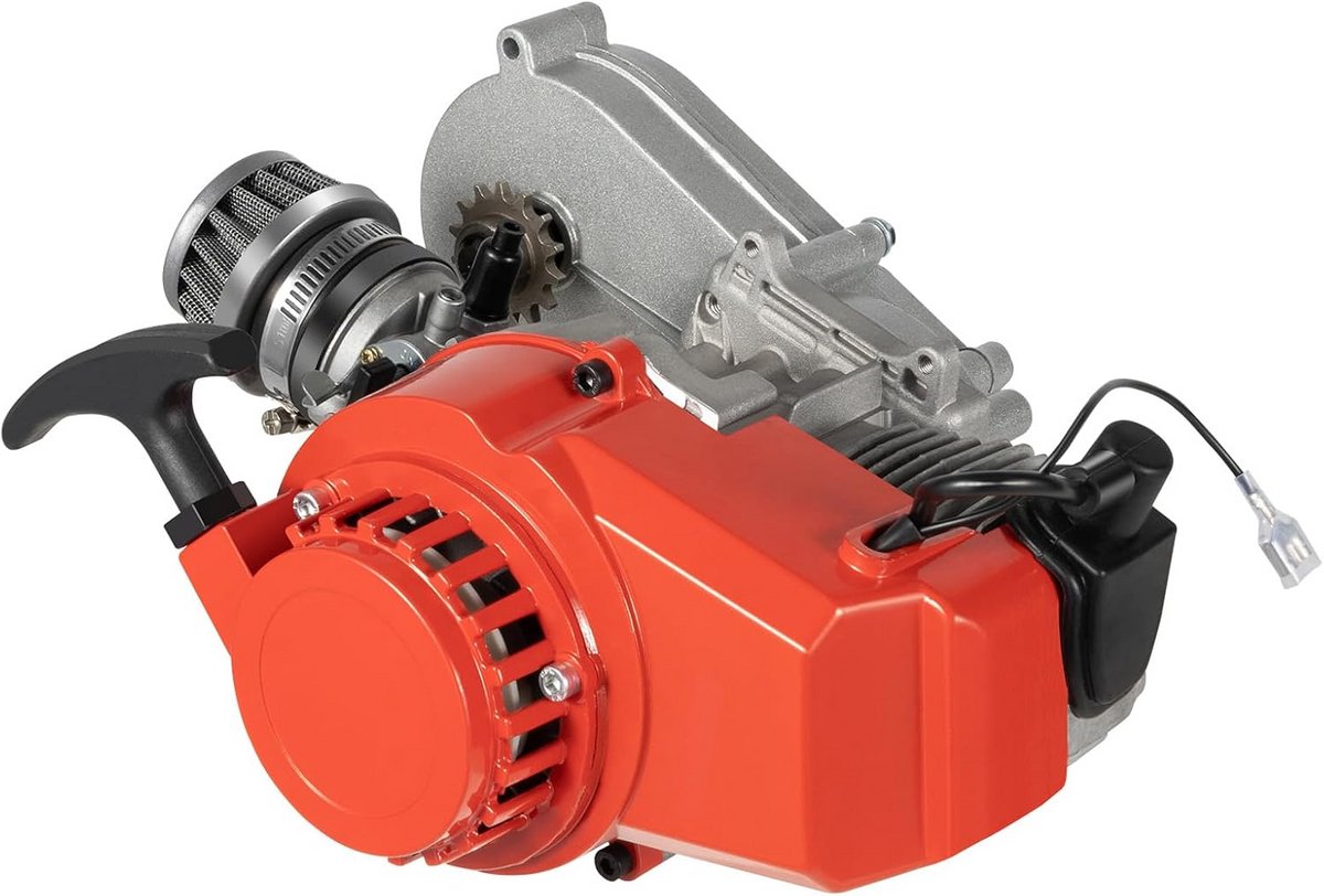 Krachtige 49cc 2-Takt Motor voor Pocket Bike, Mini Crossmotor en Scooter