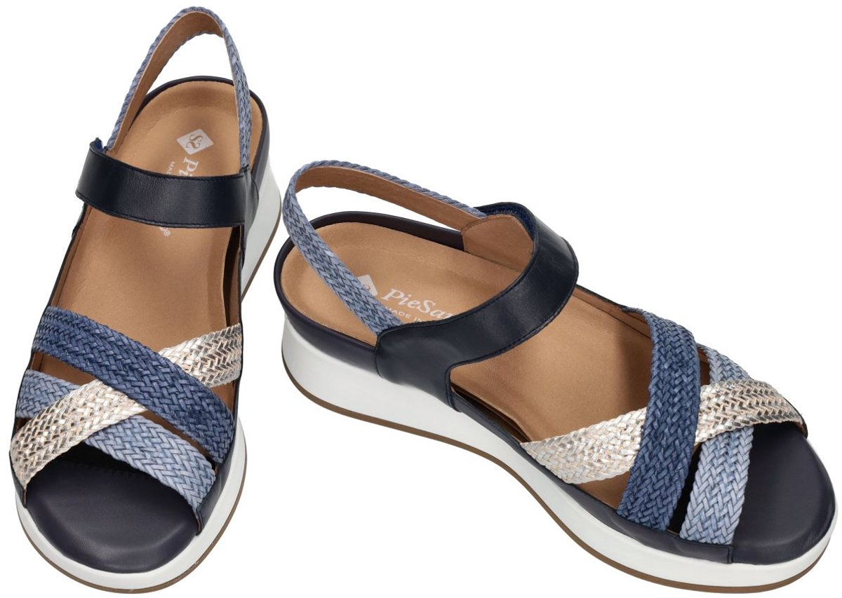 Piesanto -Dames - blauw - sandalen - maat 42
