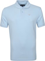 Barbour Basic Pique Polo Lichtblauw - Maat L - Heren