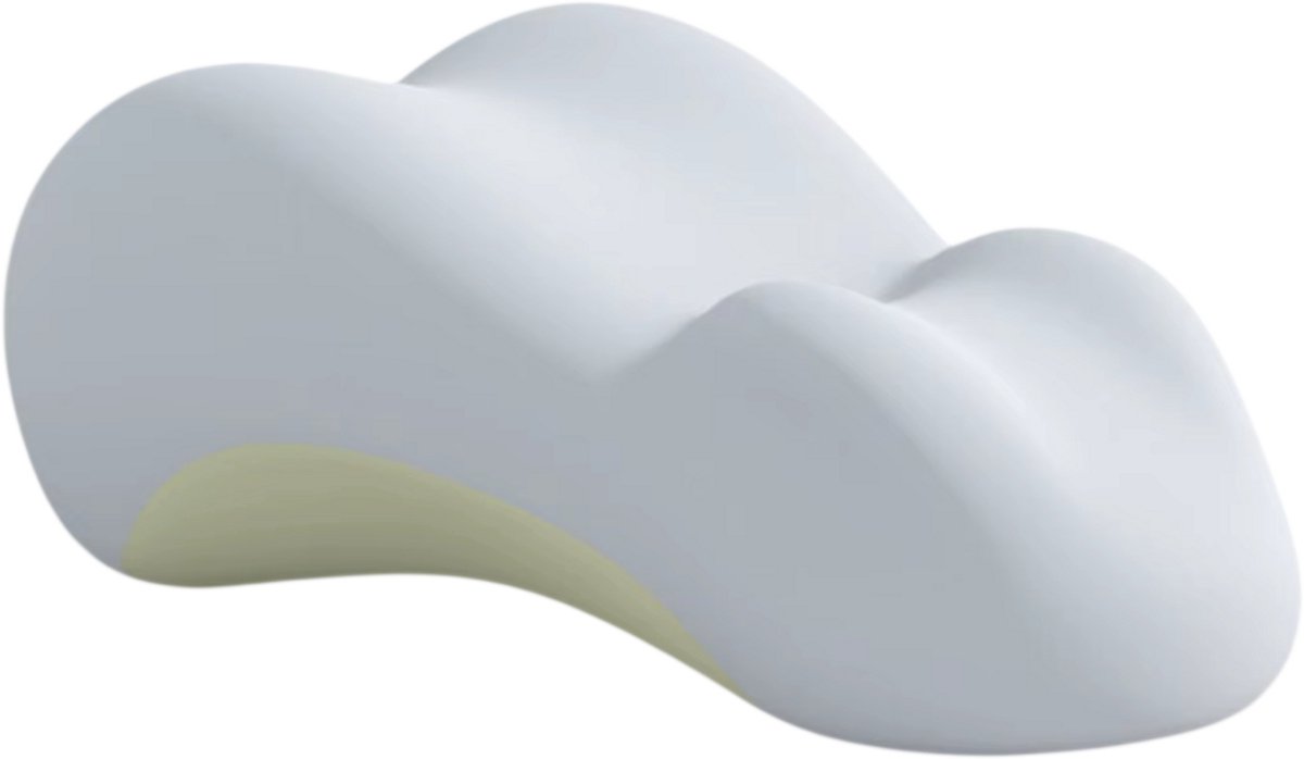 Zacht Beenkussen – Ergonomisch Multifunctioneel Comfort Kussen voor Buikligging – Slaapkussen Ondersteuning op Bed – Thuiscadeau - Grijs