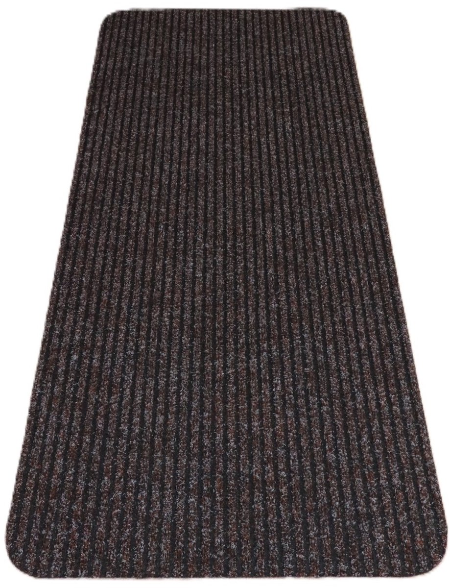 Prima Heavy Duty - Keukenmat - donker bruin - zwart - 60x140cm - antislip