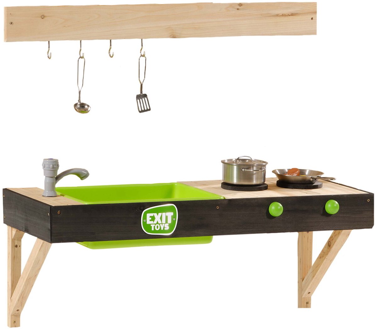 EXIT Yummy 50 Houten Buitenkeuken - Modderkeuken - Speelkeuken voor Buiten - Kinderen - FSC Hout