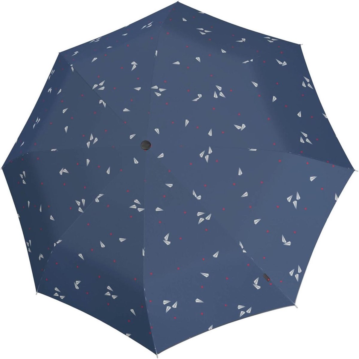Stevige Opvouwbare Paraplu Duomatic Medium Blauw Windproof