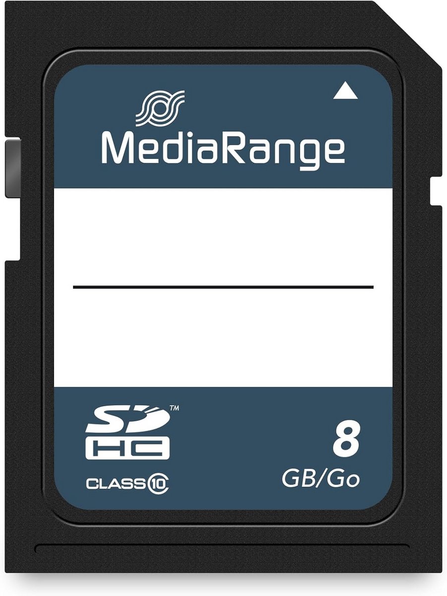SDHC Geheugenkaart 8GB Klasse 10 voor Camera, Smartphone en Tablet