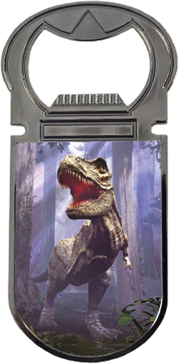 Magnetische 3D Flesopener met Dinosaurus Design - Koelkastopener voor Bier