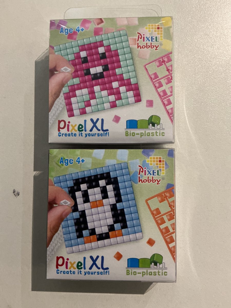 PIXELHOBBY XL SET 2 FUN SET PINGUIN/OCTOPUS