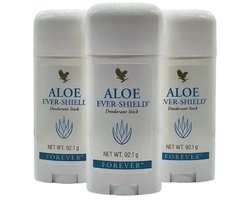 3x Aloe Vera Ever Shield Deo Stick Deodorant - Forever Living FLP