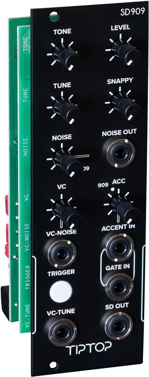 Tiptop Audio SD909 Black - Drum modular synthesizer