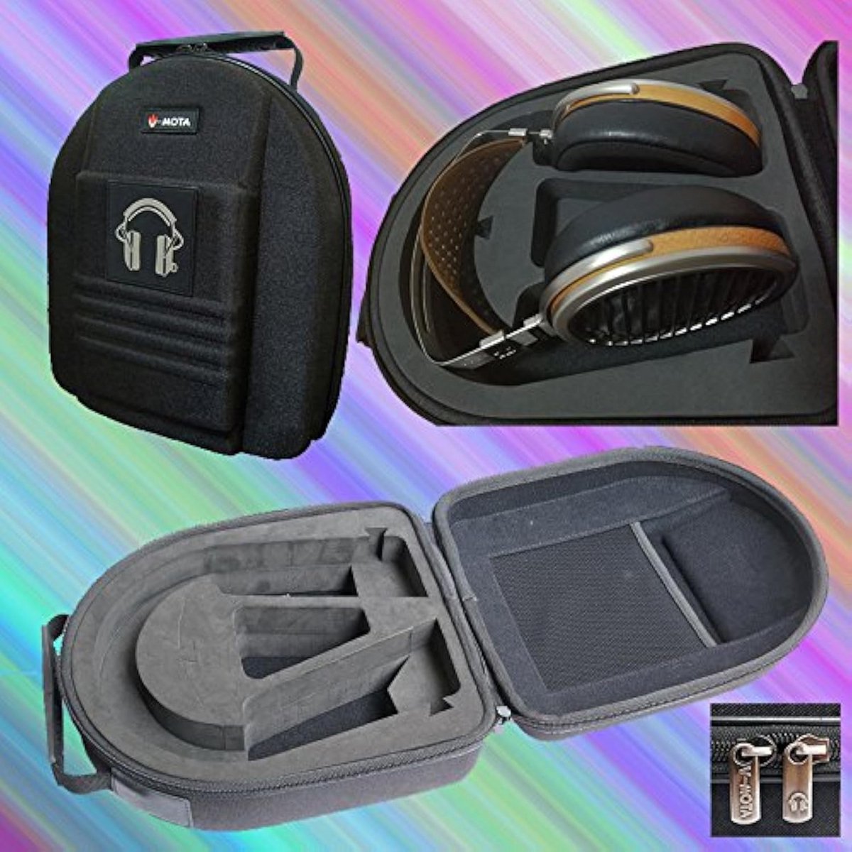 Robuuste Draagtas voor Hoge Kwaliteit Over-Ear Planar Magnetische Hoofdtelefoons
