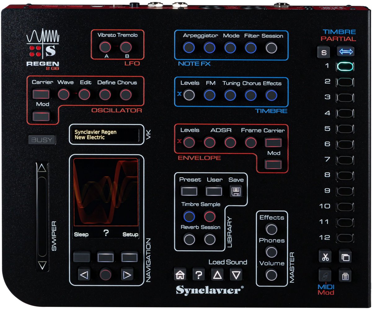 Synclavier Regen - synthesizer