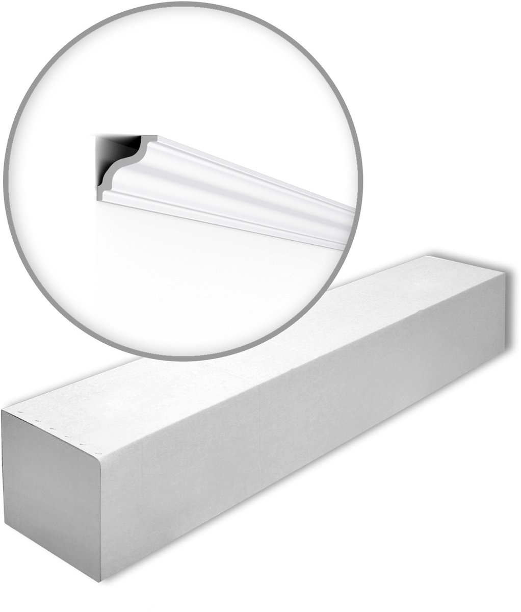 NMC K-box NOMASTYL Noel Marquet 1 doos 80 stukken Kroonlijst tijdeloos klassieke stijl wit | 160 m