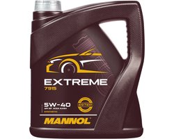 Mannol Extreme | Synthetische Motorolie 5W40 | 5 liter | De Oliereus