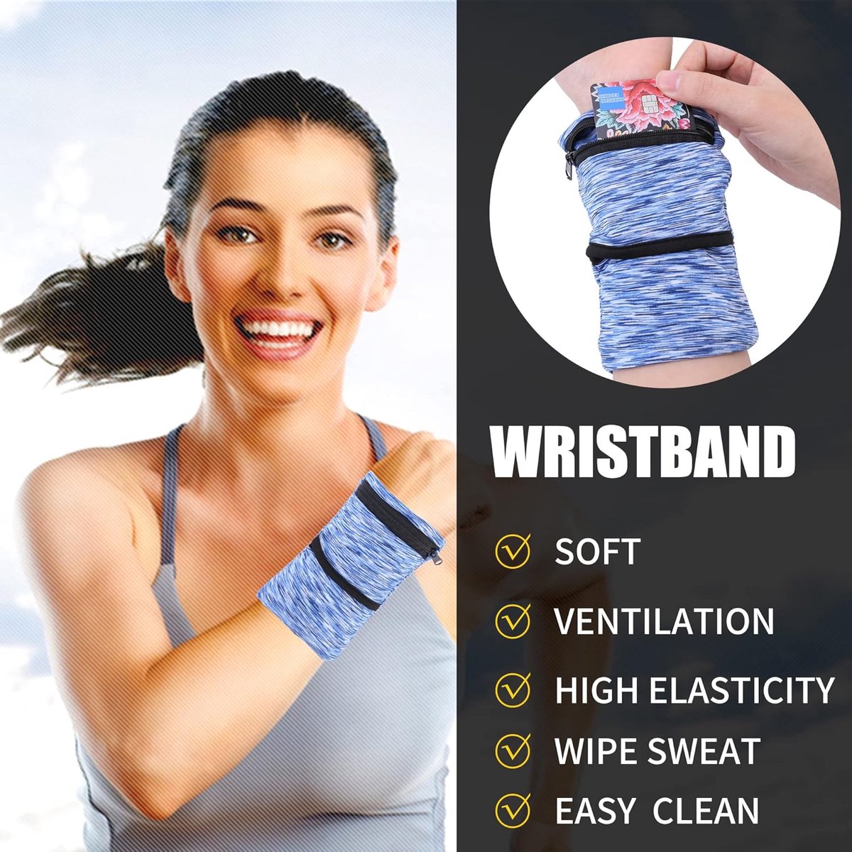 Verstelbare Heuptas & Sporttas voor Hardlopen, Fitness en Wandelen