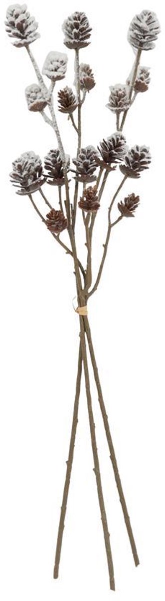 Countryfield kunsttak decoratie Larix bruin 64x12x6cm kerst.