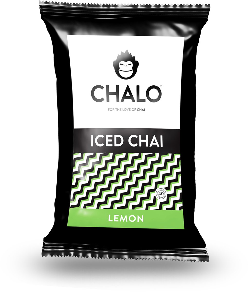 CHALO Lemon Iced Chai - Vegan Citroen Iced Tea - 1KG Navulzak met maatschepje