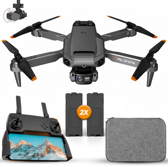 SefSay P8 Drone Zwart - Drone met dubbele camera