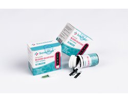 Sensitest 100 Stuks Teststrips & Lancetten – Geschikt voor Sensitest Bloedsuikermeter – Voor Vingerprikken