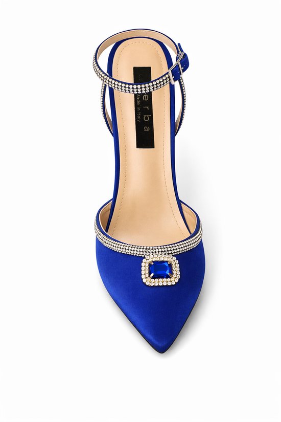 Zerba - Dames Pumps - Maat 41 - Blauw - Perella