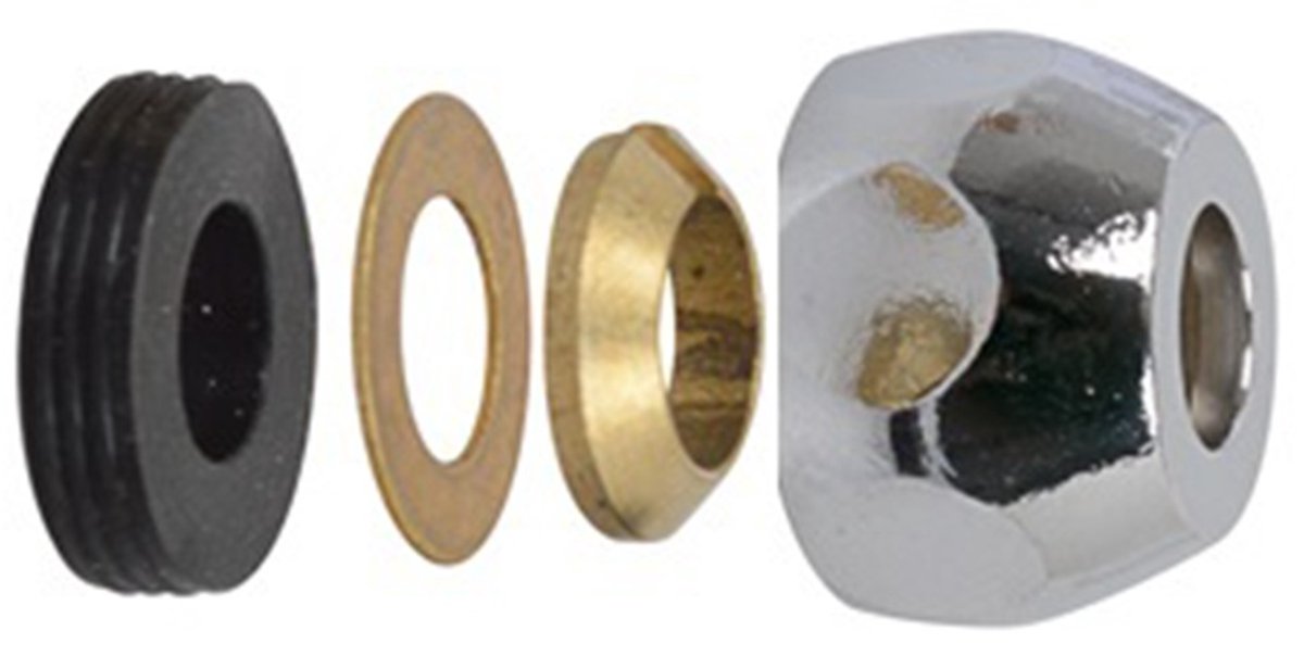 KIRCHHOFF MS Knelmoer - Chroom - 3/8" x 12 mmQ