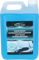 Protecton Ruitensproeiervloeistof - Concentraat - Voorkomt het bevriezen van het ruitensproeiersysteem - Tot -40° C - Glycol tegen her bevriezen - 5 Liter