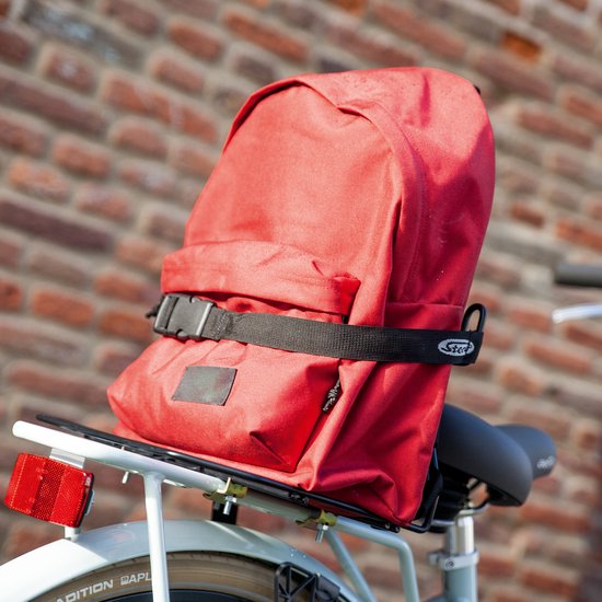 Metalen Bagagedrager Verbreder - Achter Pakdrager voor Bagagerek van Kinder Fiets - Tassendrager Bear Bag Buddy - Zwart