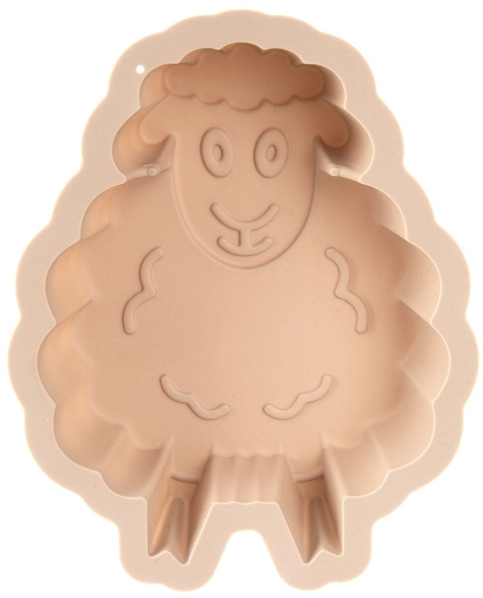 Bakvorm Silicone Schaap 20x16x4,5 cm - Springvorm - Vorm voor Bakken - Taartvorm - Bakplaat – foto 6