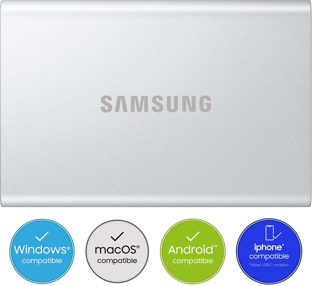 Samsung T7 Resurrected Portable SSD 1TB