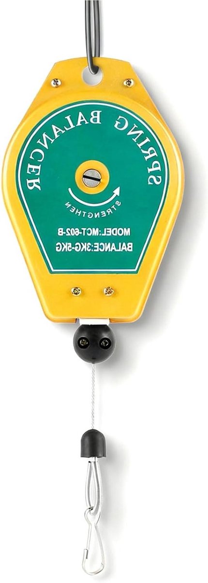 Balancer voor montagelijn - Intrekbaar houder hanger 3-5kg - Ergonomisch ontwerp.