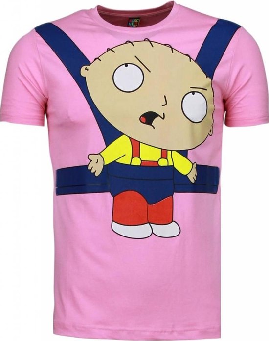 Baby Stewie - T-shirt - Roze