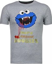Local Fanatic Cookies - T-shirt - Grey Cookies - T-shirt - T-shirt gris pour homme Taille M