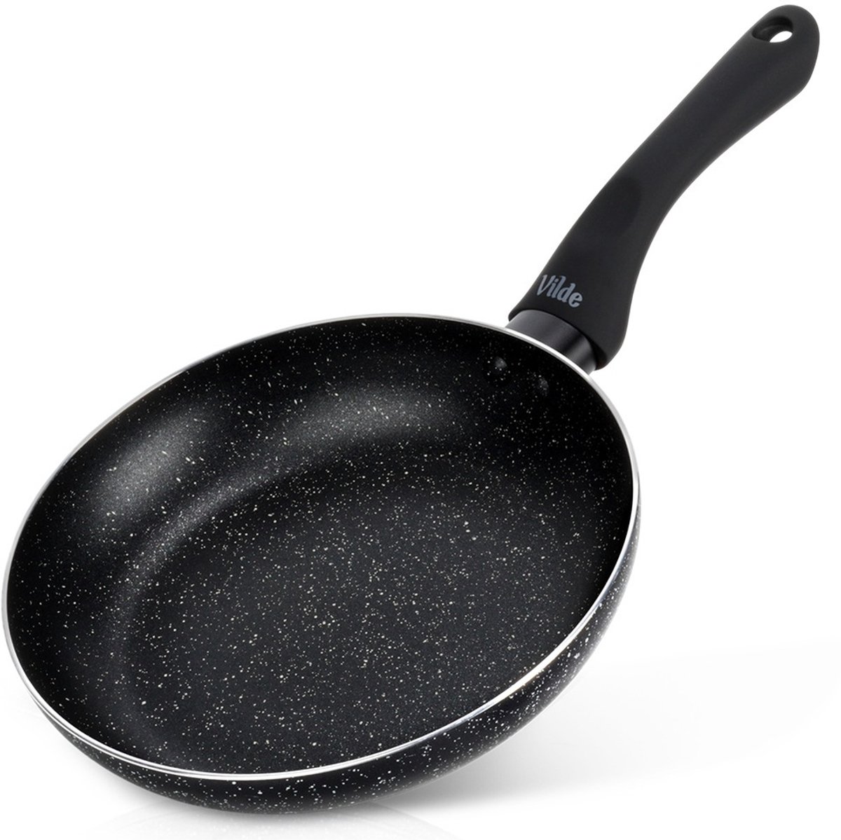 Koekenpan Graniet BLACK LINE 20 cm - Multifunctionele Pan voor Vlees - Groenten