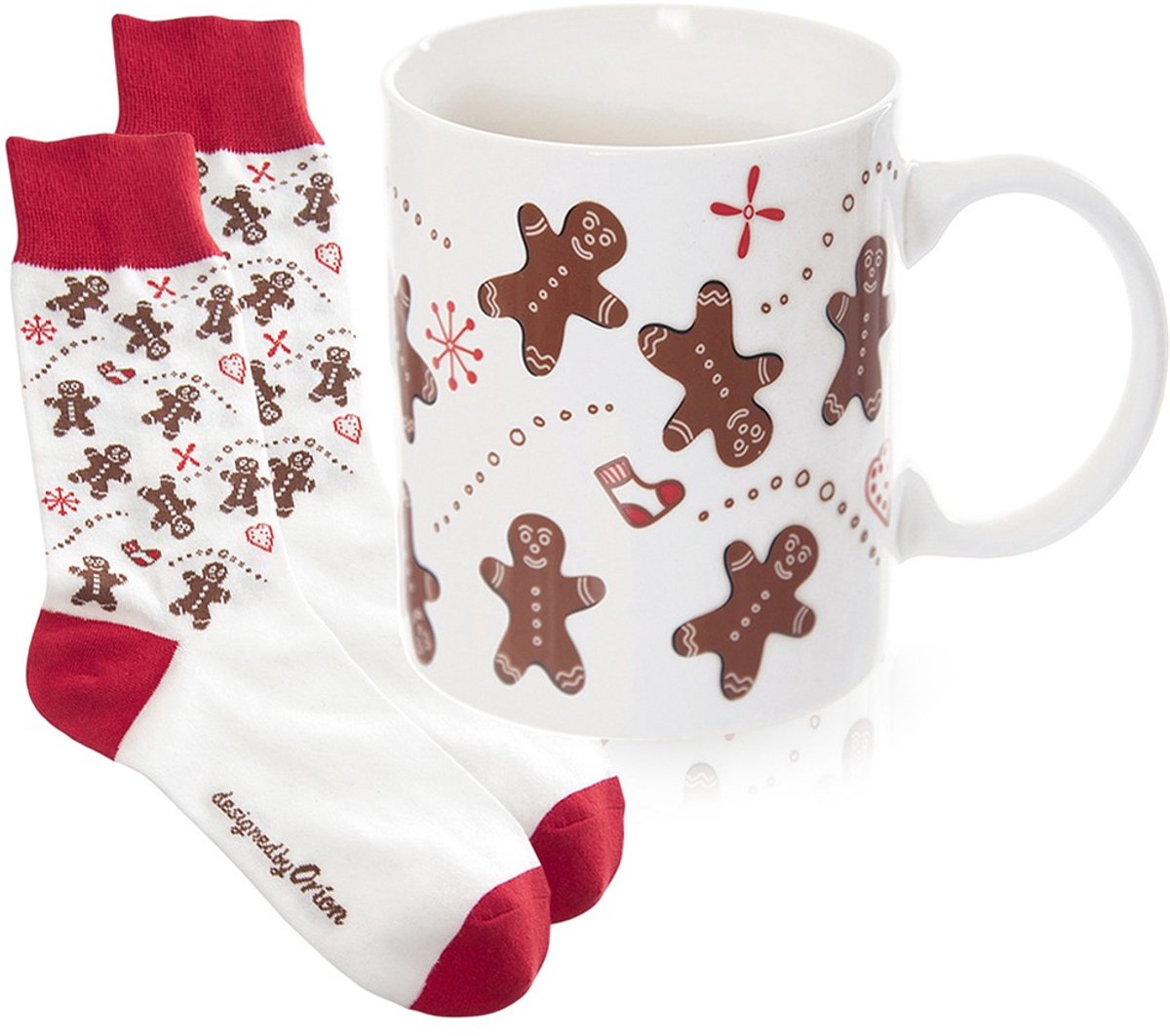 Mok en Sokken 350 ml - Koffiemok - Theebeker - Koffie - Beker