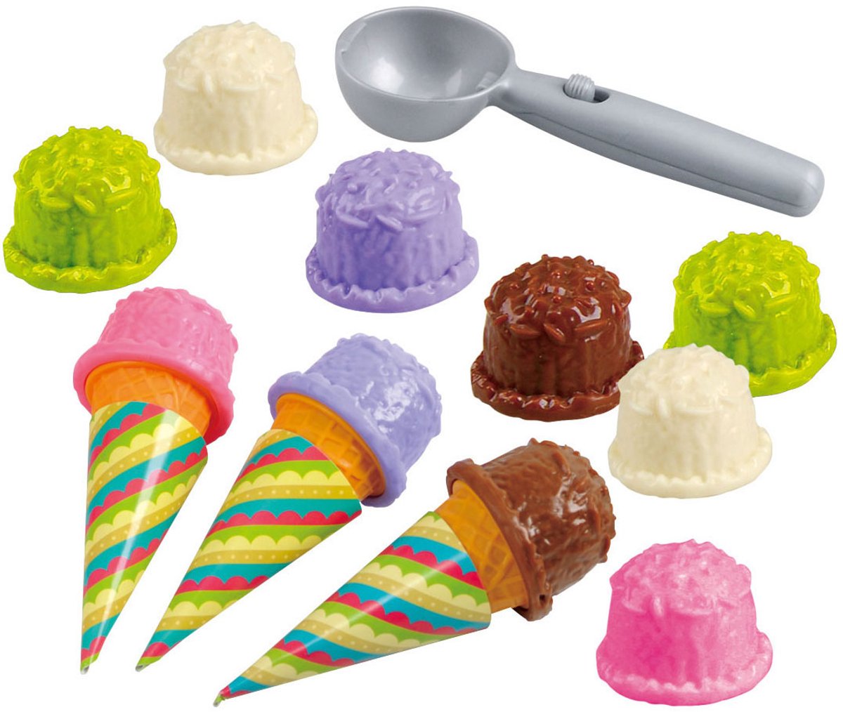 Play ijsjes speelset - speelgoed ijsjes maken voor kinderen.