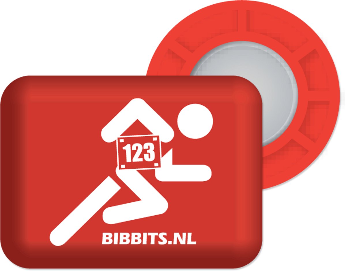 Bibbits hardloopmagneten | 123 Runner Red