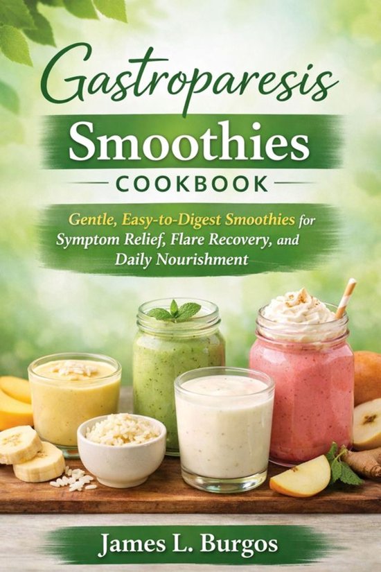Gastroparesis Smoothies Cookbook - cover