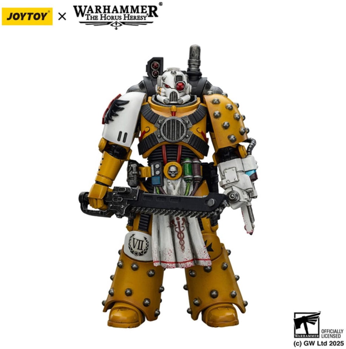 Warhammer 40,000: imperial Fists Action Figure Legion Apothecary 12 cm