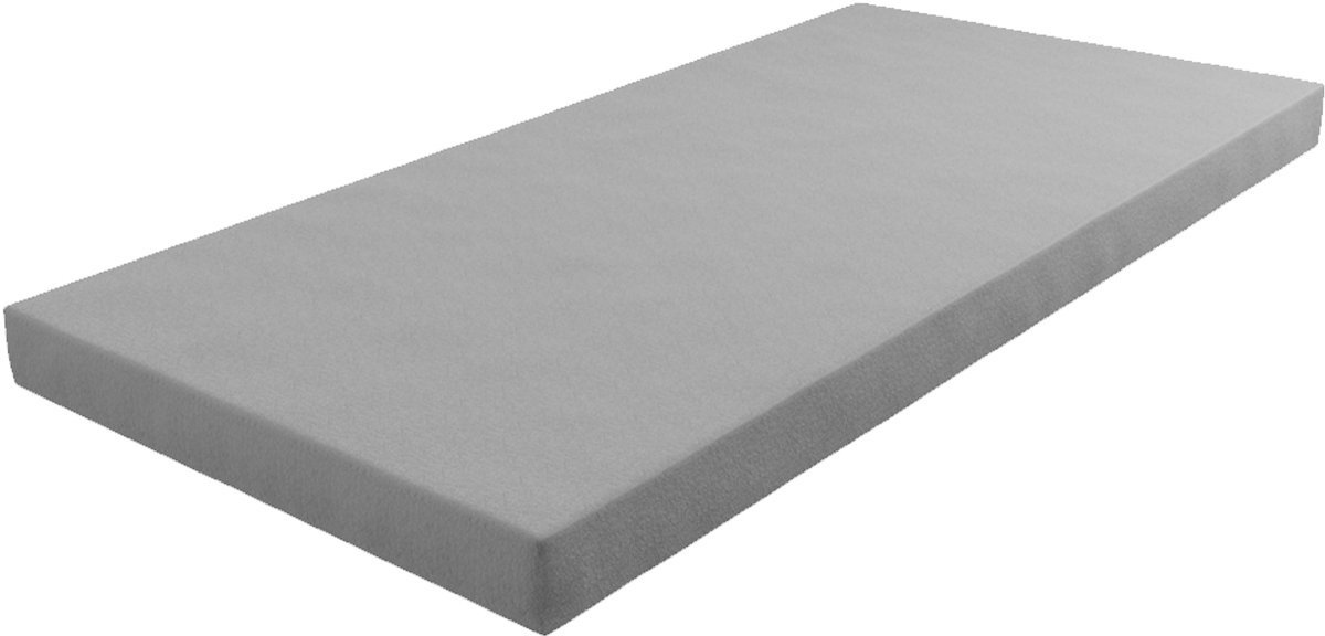 Nikola - Uni Hoeslaken Kinderbed - 2-pack - Jersey Katoen - Grijs - 80x160 cm