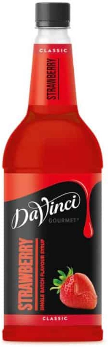 DaVinci Gourmet Classic Aardbeien Siroop 1 Liter