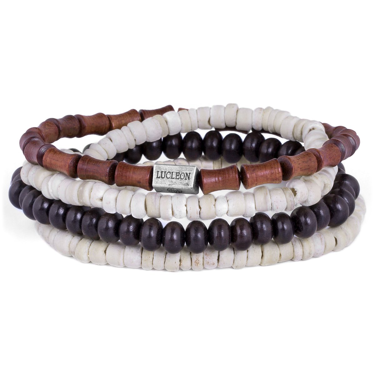 Bamboe & kokosnoot Miro Armband
