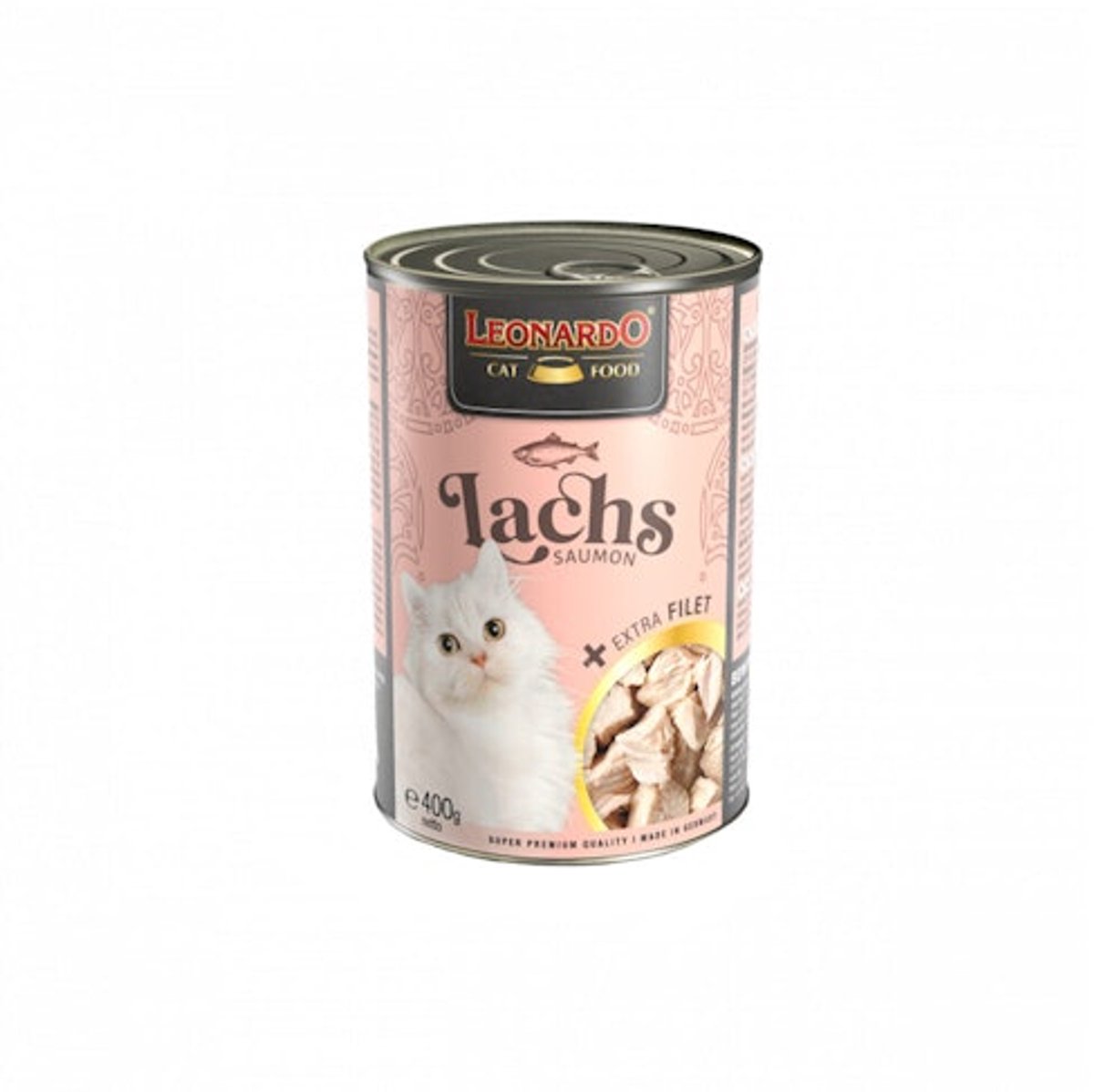 Leonardo Leonardo - Natvoer met extra filet - Zalm 6 x 400 g