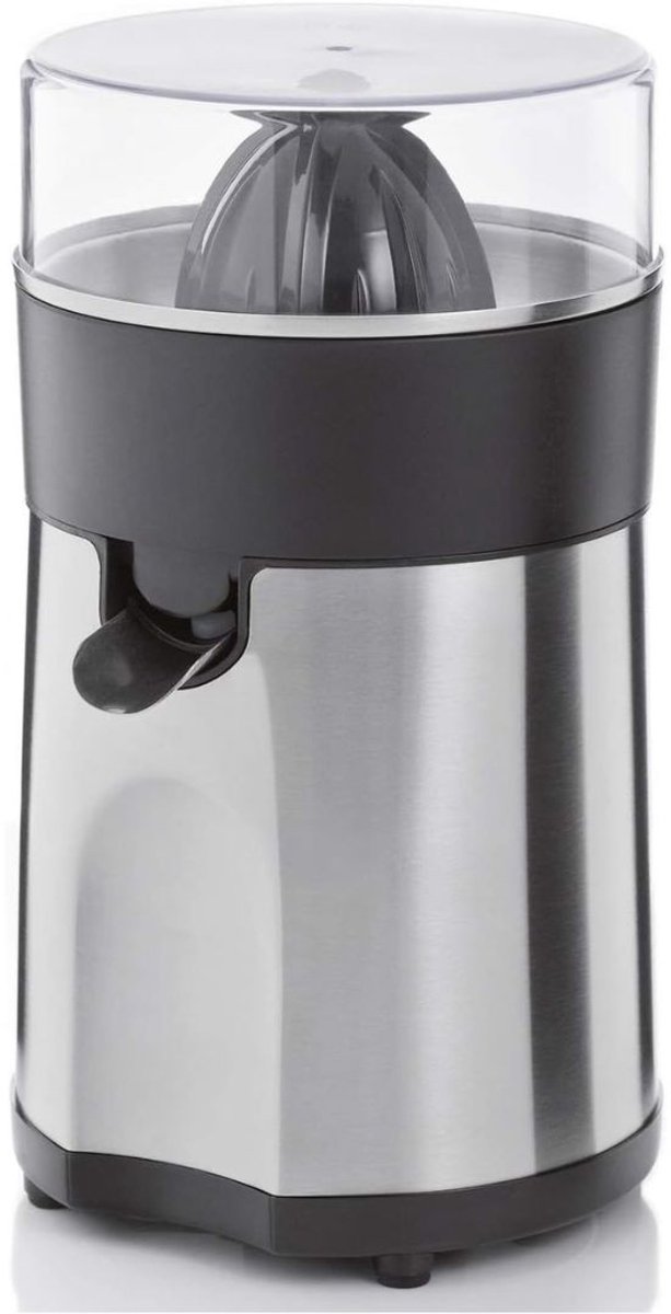Zyrex® Citruspers electrisch - Citruspers - Sinaasappelpers - Zilver - 15cm x 16cm x 26cm