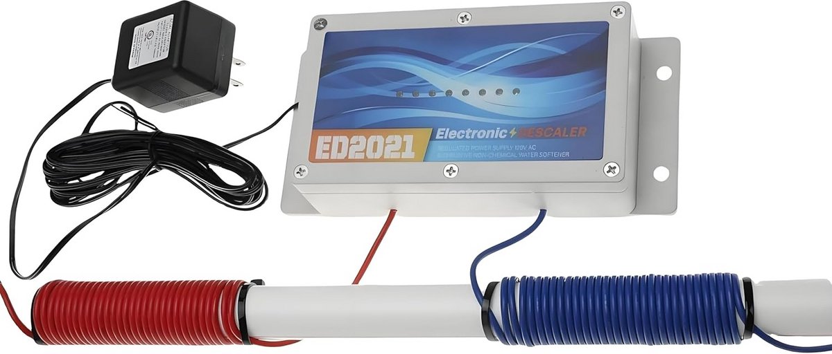 Elektronische Waterontharder voor het Hele Huis - Kalk Verminderen Zonder Zout