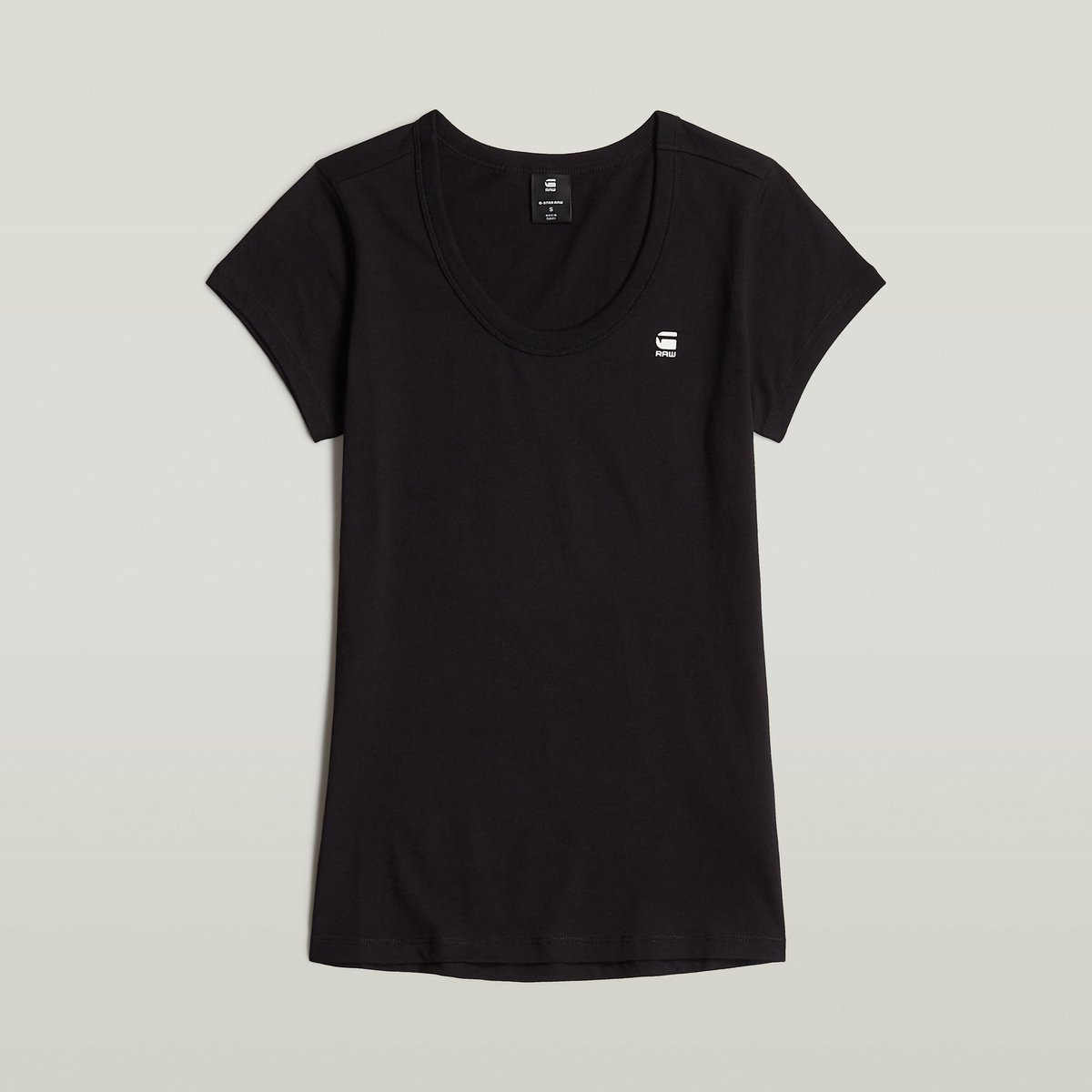 G-Star Slim r t wmn ss Dames Tops Zwart