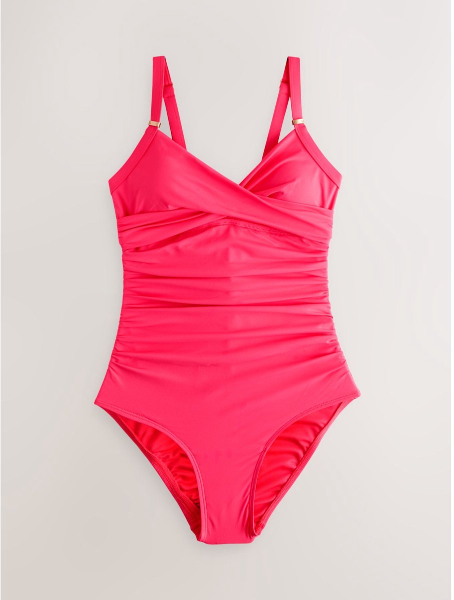 Next - Dames - Vormgevend en buikcorrigerend badpak - Roze