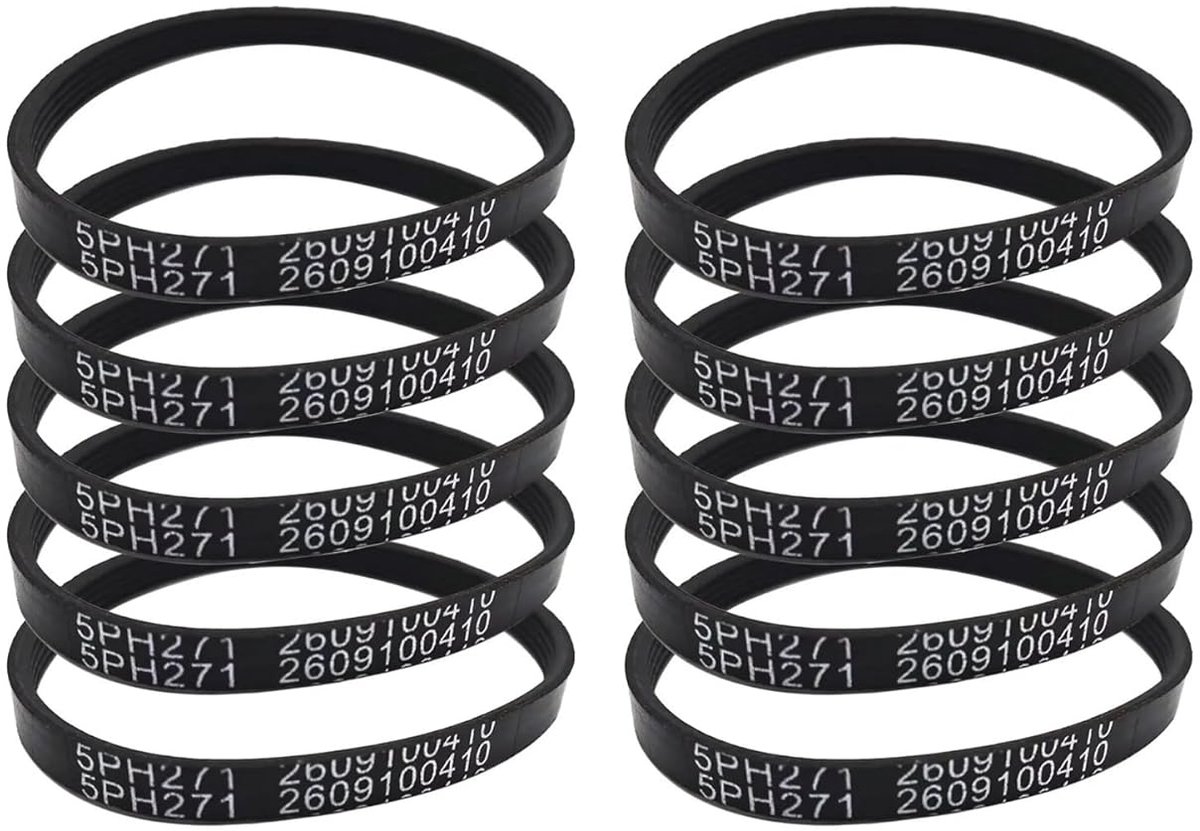 Aandrijfriemen Set Droogtrommel Riemen Vervangen Versleten Riemen Universele Pasvorm H5 271mm