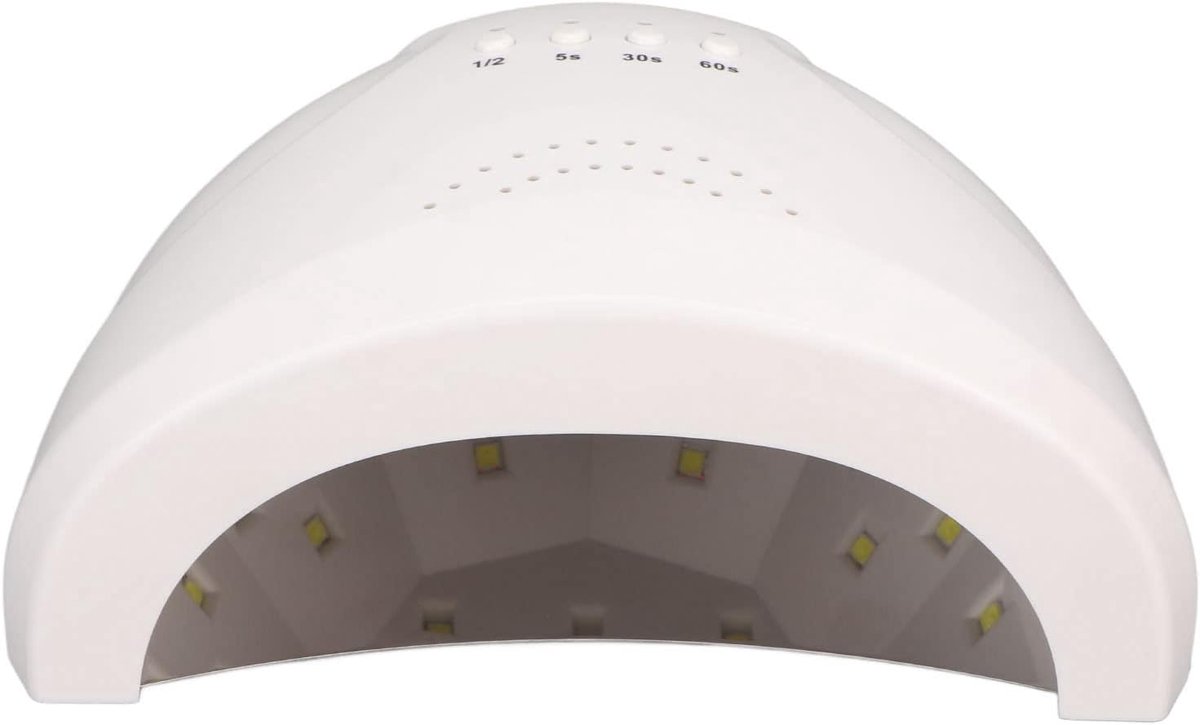 Nagel Uithardingslamp - UV LED Lamp - Professionele Manicure - Slimme Sensor Timer - 48W 30 LEDs